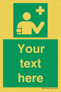 Custom Safe Condition First aid responder